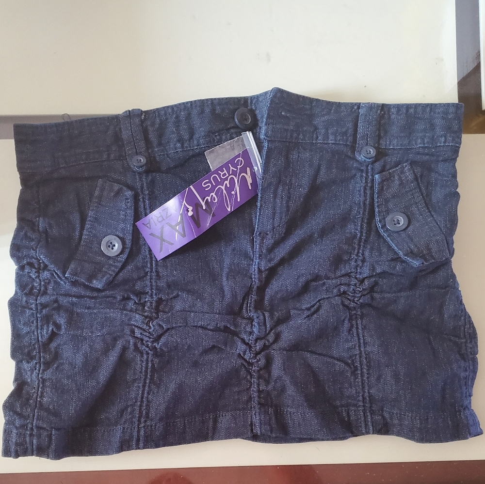 MILEY CIRUS DENIM SKIRT